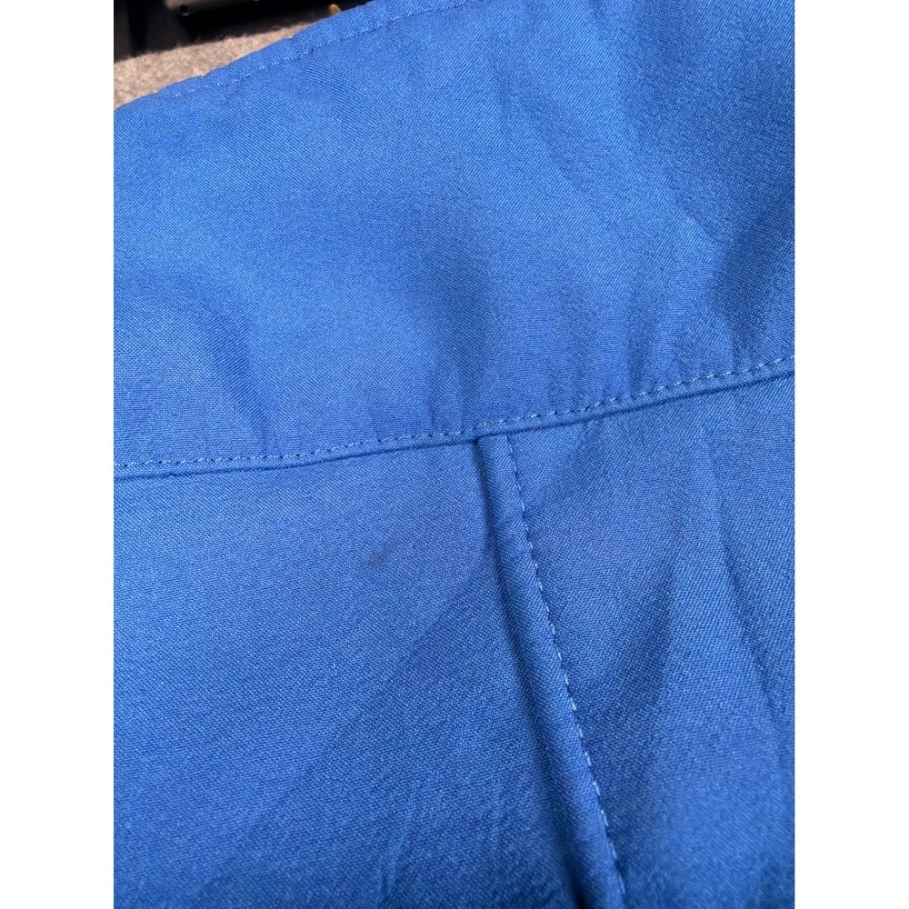 The North Face Blue‎ Softshell Jacket Mens Large FlashDry Outdoor Fleece Lined
